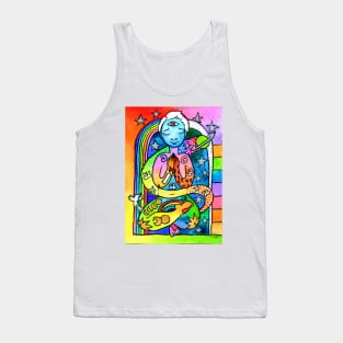 Man connected to Cosmos Tank Top